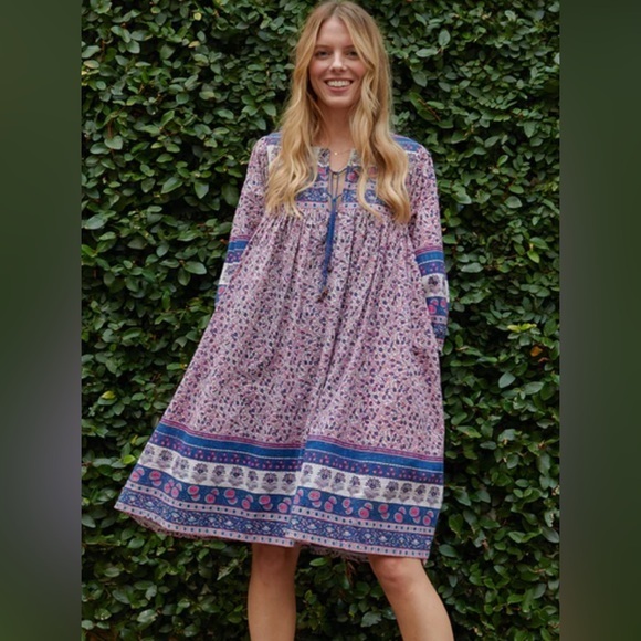 Pink Chicken Dresses & Skirts - Pink Chicken Floral Boho Dress